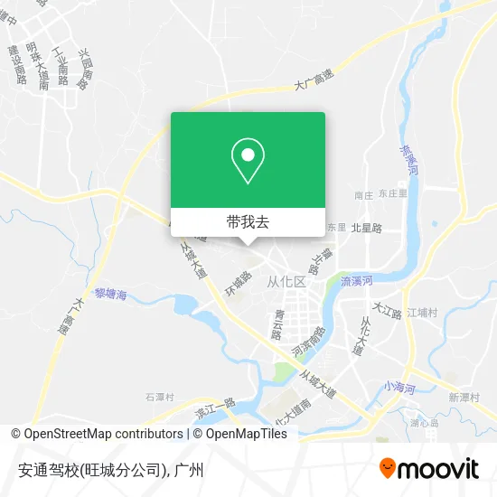 安通驾校(旺城分公司)地图