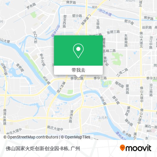 佛山国家火炬创新创业园-B栋地图