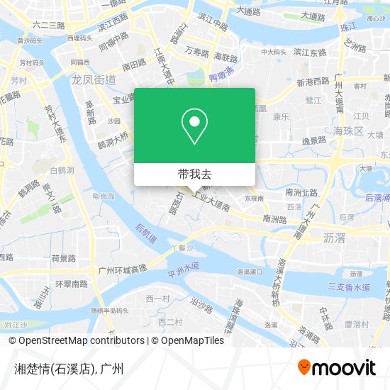 湘楚情(石溪店)地图