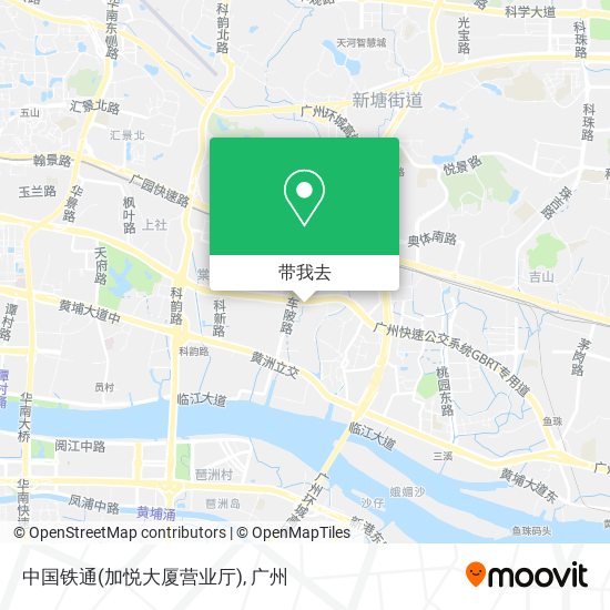 中国铁通(加悦大厦营业厅)地图