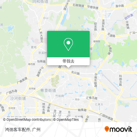 鸿弛客车配件地图