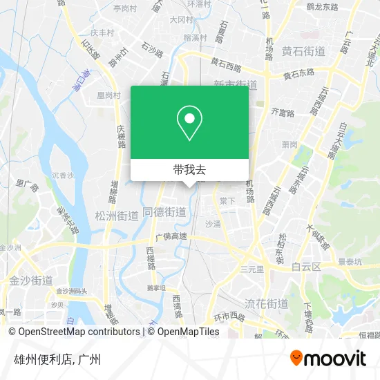 雄州便利店地图