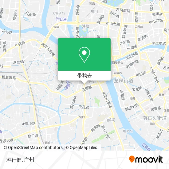 添行健地图