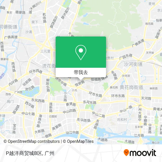 P越洋商贸城B区地图