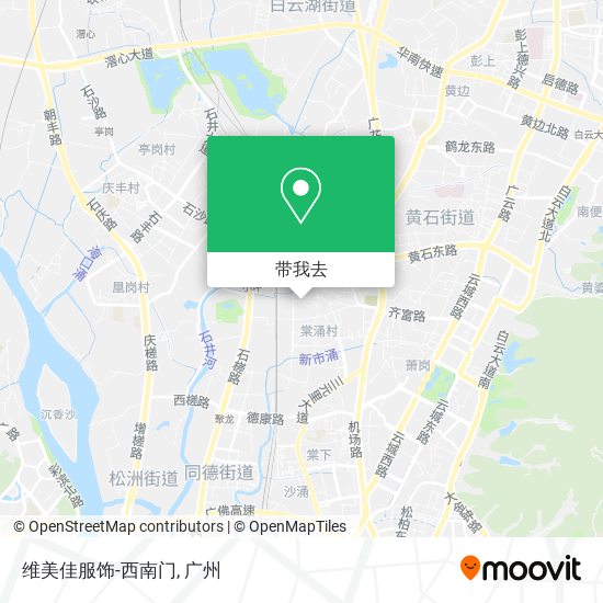 维美佳服饰-西南门地图