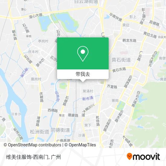维美佳服饰-西南门地图