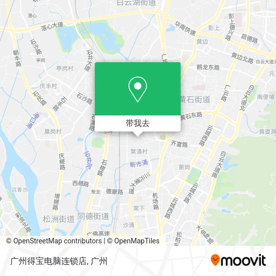 广州得宝电脑连锁店地图