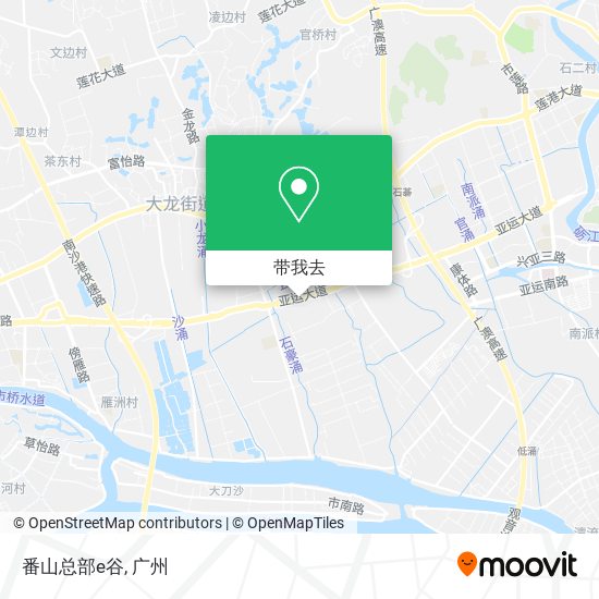 番山总部e谷地图