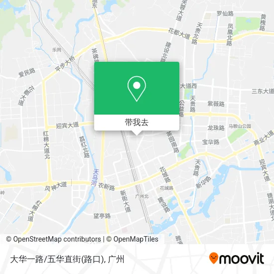 大华一路/五华直街(路口)地图