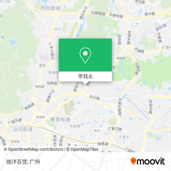 德洋百货地图