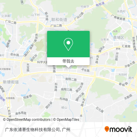 广东依浦赛生物科技有限公司地图
