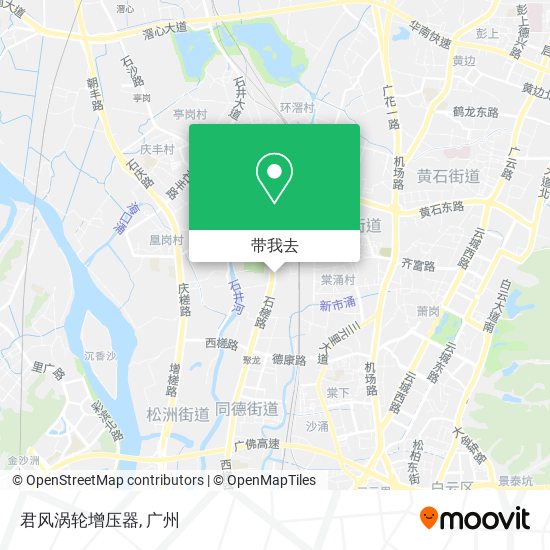 君风涡轮增压器地图