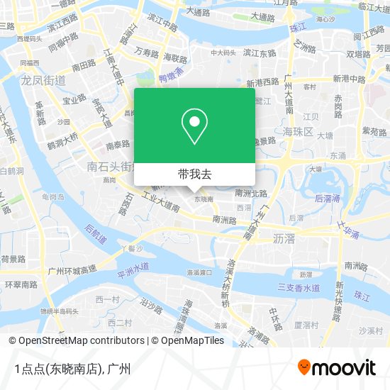 1点点(东晓南店)地图