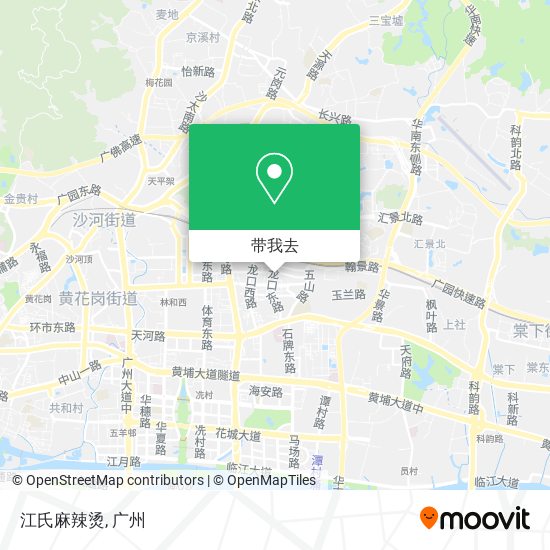 江氏麻辣烫地图