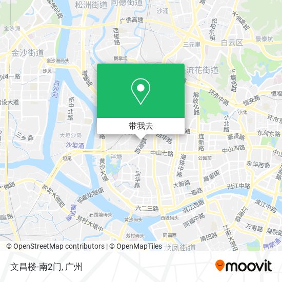 文昌楼-南2门地图