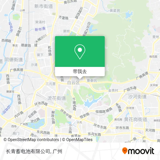 长青蓄电池有限公司地图