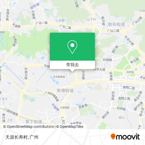 天源长寿村地图