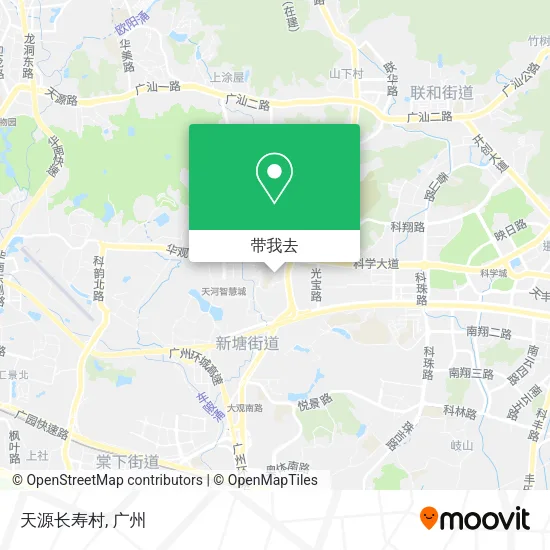 天源长寿村地图
