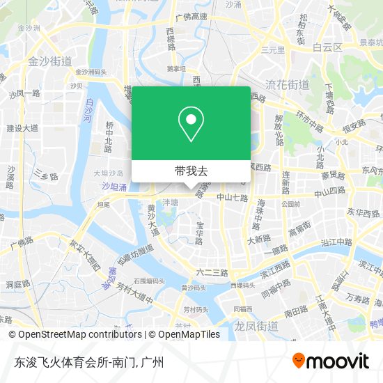 东浚飞火体育会所-南门地图
