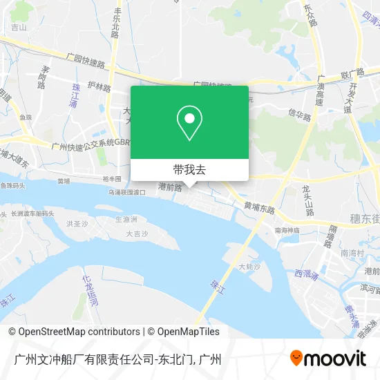 广州文冲船厂有限责任公司-东北门地图