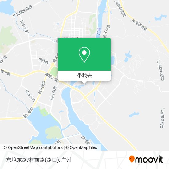 东境东路/村前路(路口)地图