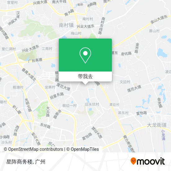 星阵商务楼地图