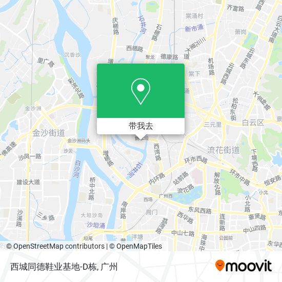 西城同德鞋业基地-D栋地图