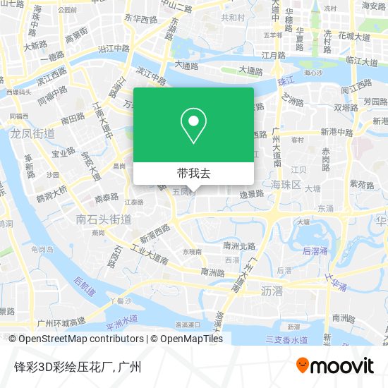 锋彩3D彩绘压花厂地图
