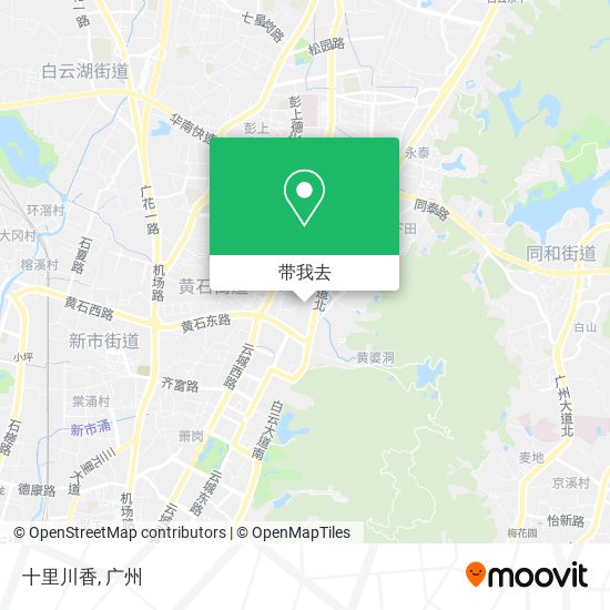 十里川香地图