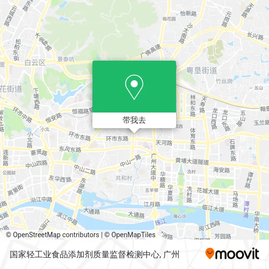 国家轻工业食品添加剂质量监督检测中心地图