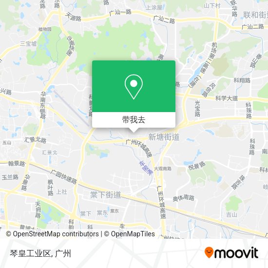 琴皇工业区地图