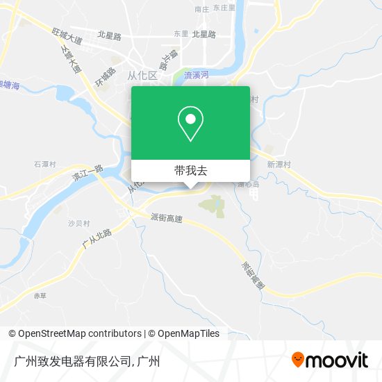 广州致发电器有限公司地图