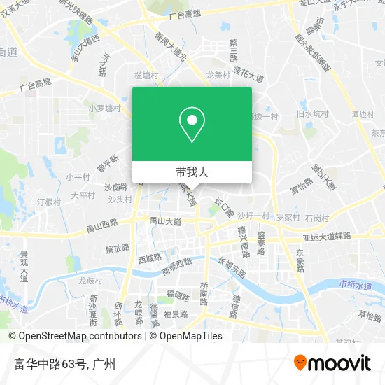 富华中路63号地图