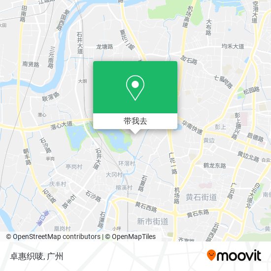 卓惠织唛地图
