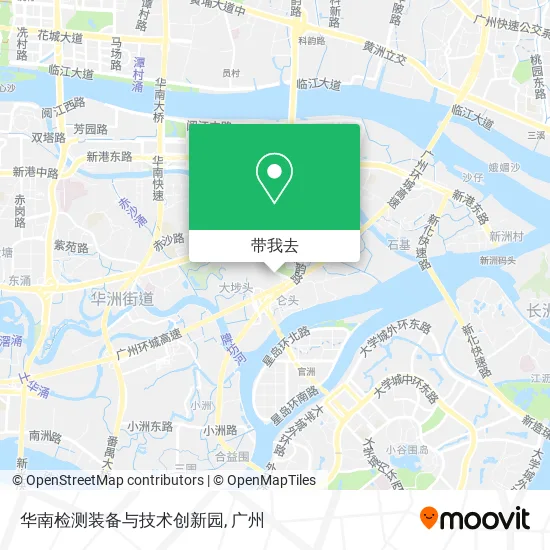 华南检测装备与技术创新园地图