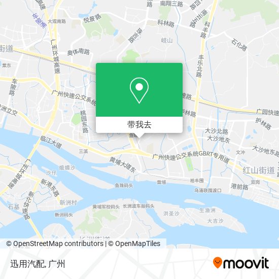 迅用汽配地图