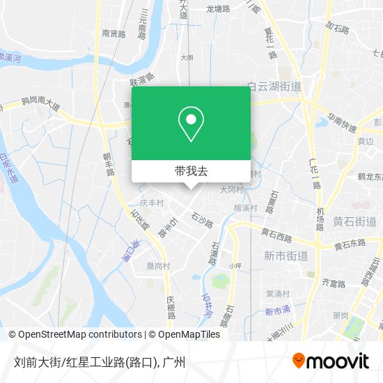刘前大街/红星工业路(路口)地图