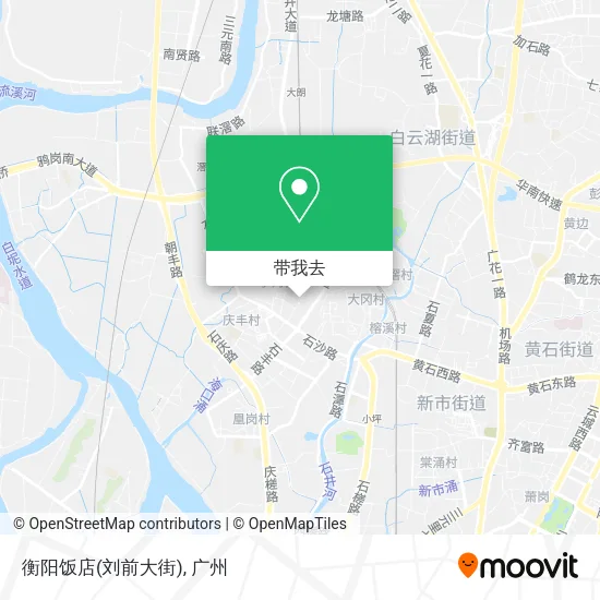 衡阳饭店(刘前大街)地图