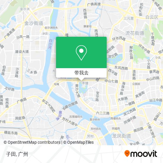 子田地图
