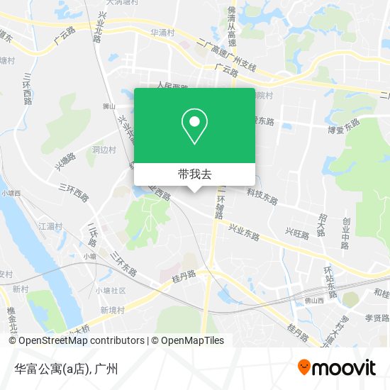 华富公寓(a店)地图