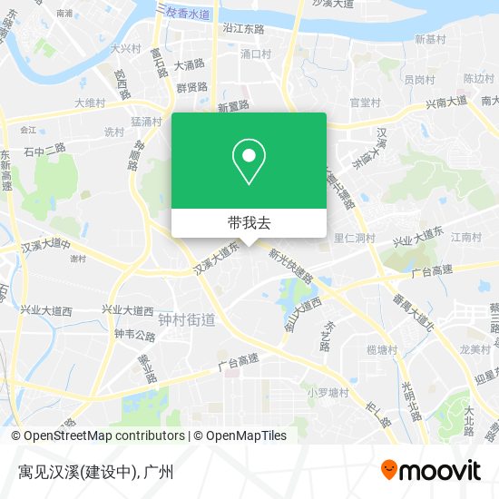 寓见汉溪(建设中)地图