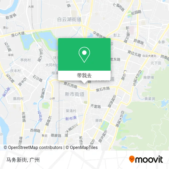 马务新街地图