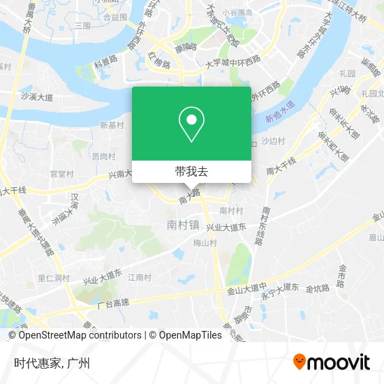 时代惠家地图
