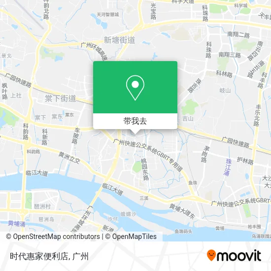 时代惠家便利店地图