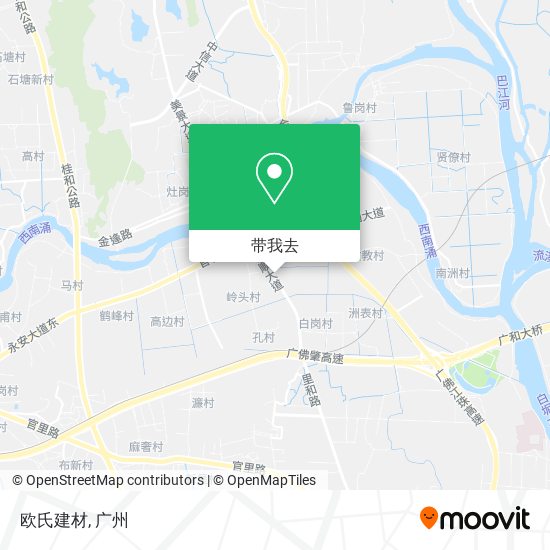欧氏建材地图