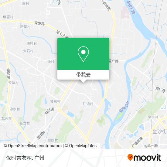 保时吉衣柜地图