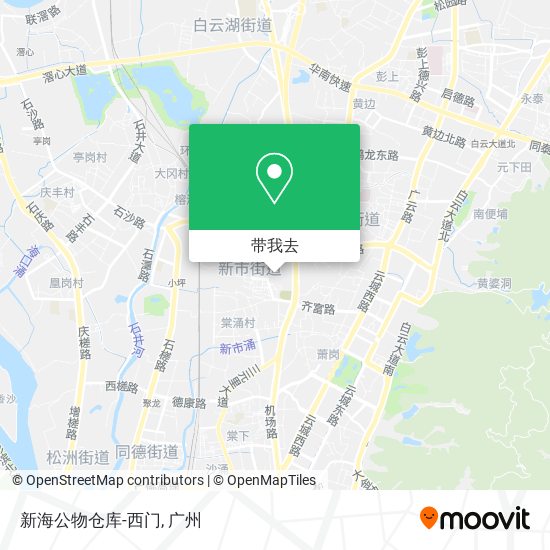 新海公物仓库-西门地图