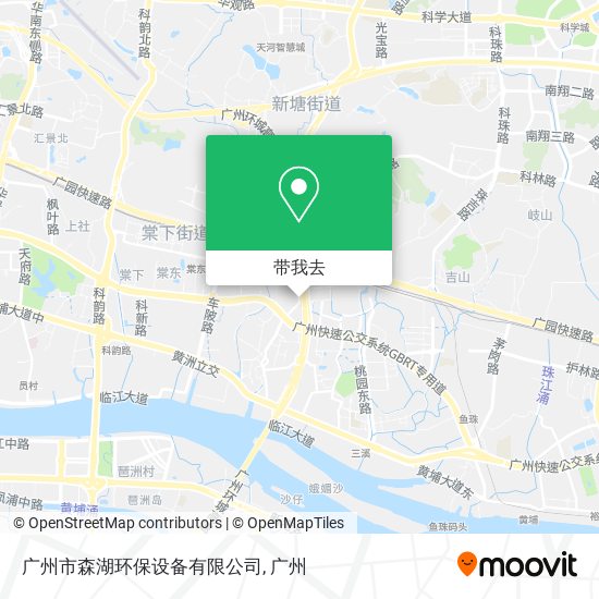 广州市森湖环保设备有限公司地图