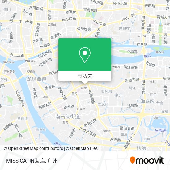 MISS CAT服装店地图