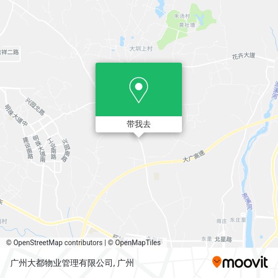 广州大都物业管理有限公司地图